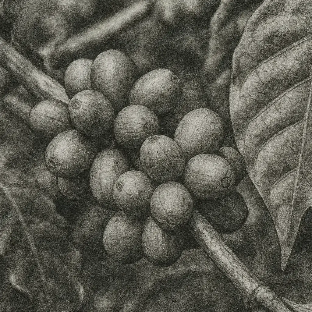 unroasted coffee beans