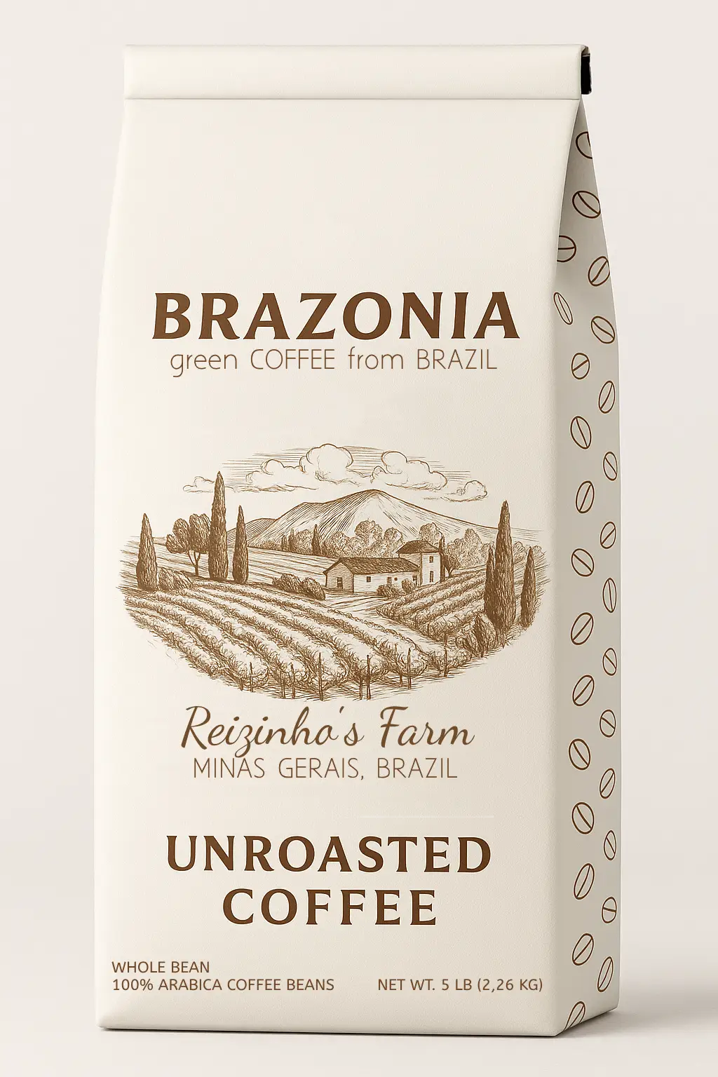 Unroasted Coffee From brazil - Reizinho selection